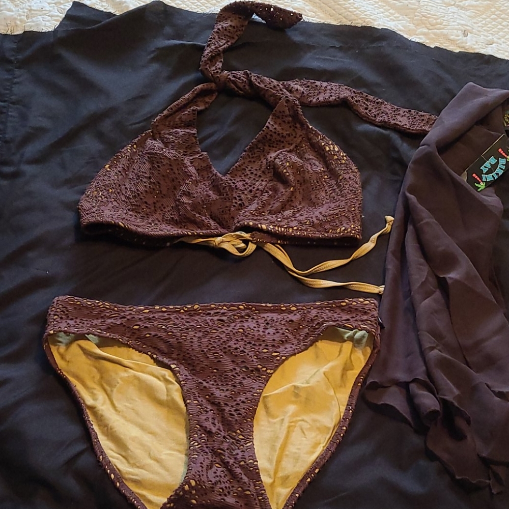 crochet swim suit o